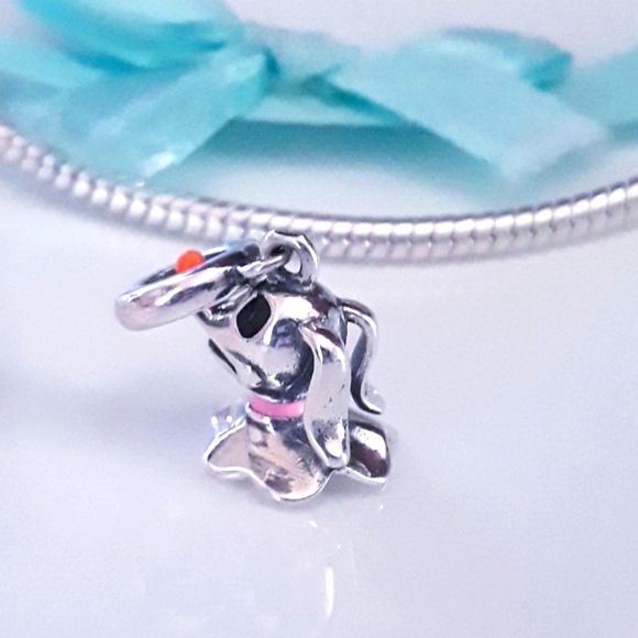 Nightmare Before Christmas Zero ghost dog charm S925 Sterling Pandora compatible - Picture 4 of 10